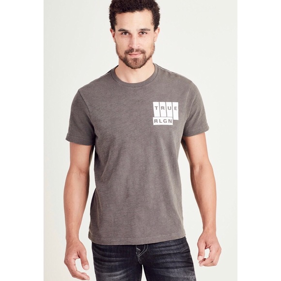 True Religion Other - NWT True Religion Gray & White Tee 3X